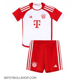 Billiga Bayern Munich Harry Kane #9 Barnkläder Hemma fotbollskläder till baby 2023-24 Kortärmad (+ Korta byxor)